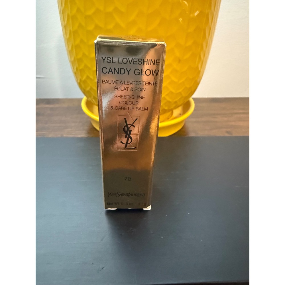 YSL Loveshine Candy Glow Lip Balm 7B Nude Pleasure nib